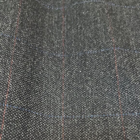 EUC Women's Vintage Burberry's Midi Skirt Suit Jacket Gray Wool US Size 6 or 42 - Picture 7 of 8